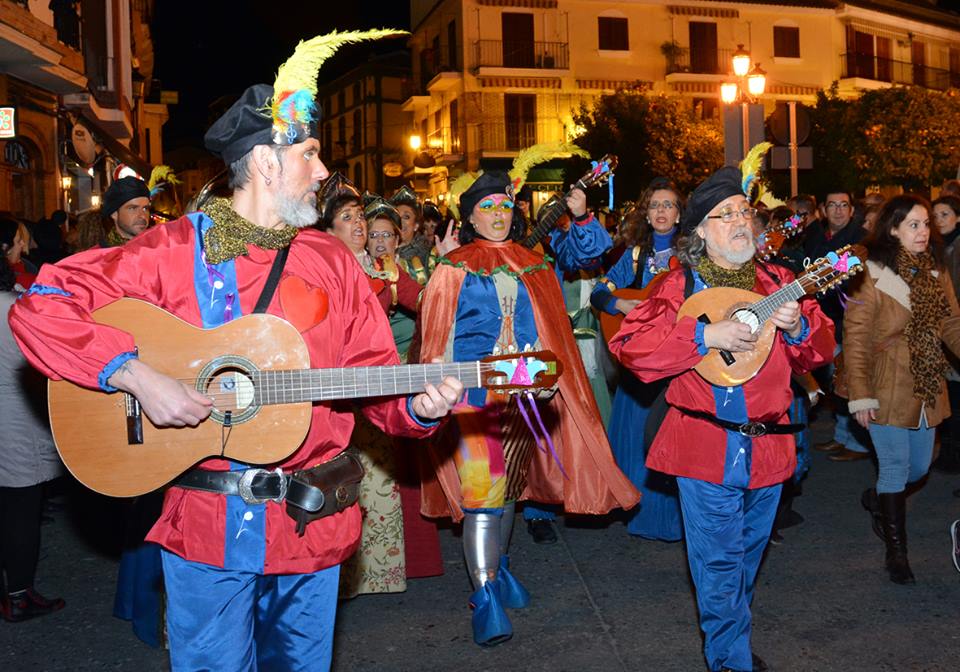 Fotografías de Carnaval en la calle de Cabra